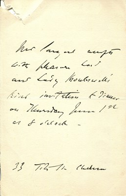 Lot 989 - SARGENT JOHN SINGER: (1856-1925)