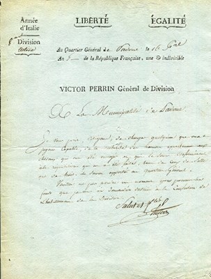 Lot 1521 - VICTOR-PERRIN CLAUDE: (1764-1841)