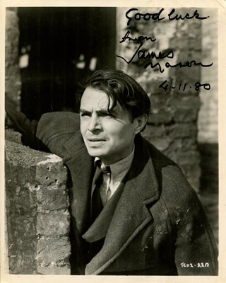 Lot 209 - MASON JAMES: (1909-1984)