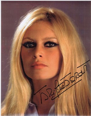 Lot 308 - BARDOT BRIGITTE: (1934- )