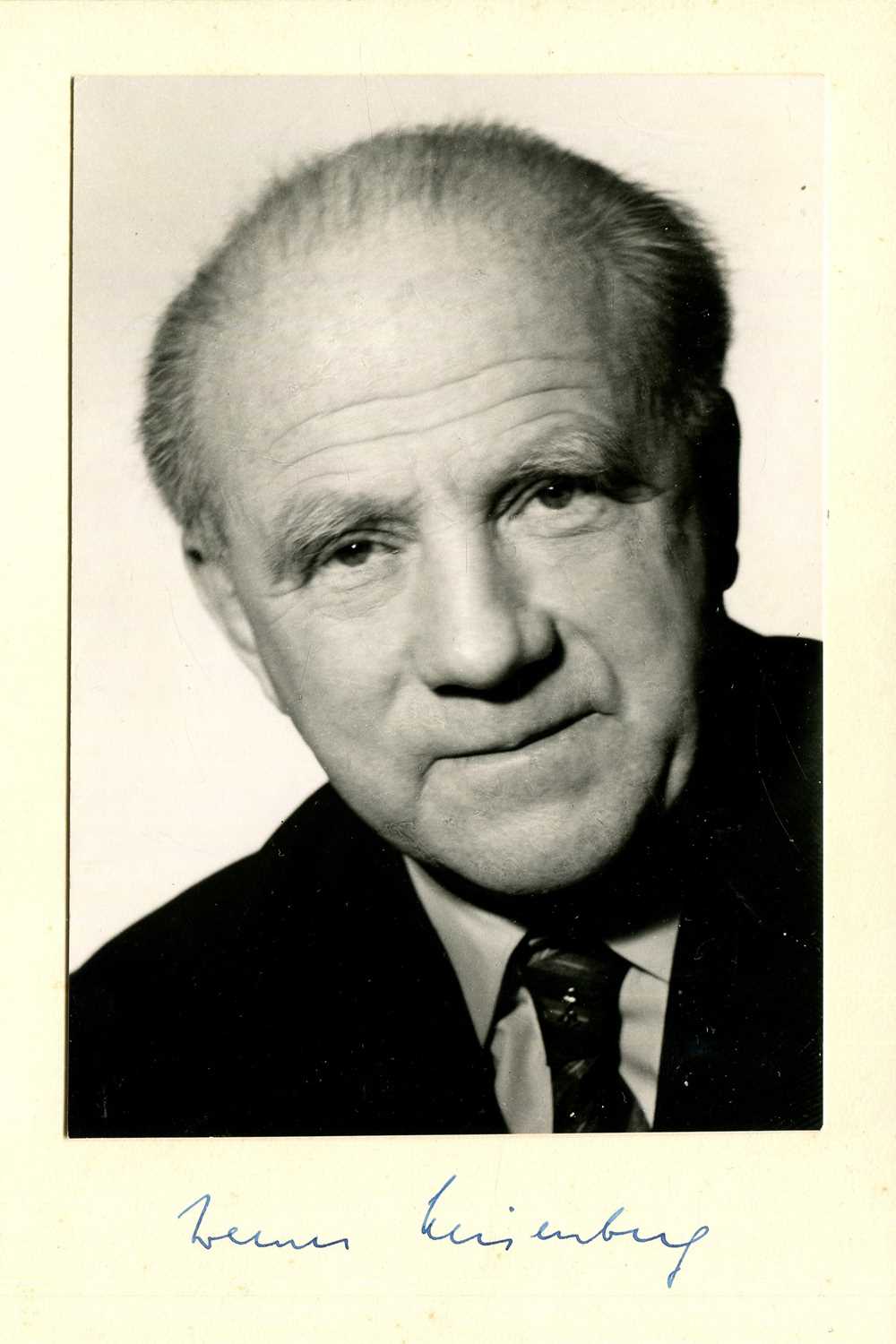 Lot 1202 - HEISENBERG WERNER: (1901-1976)