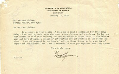 Lot 1203 - LAWRENCE ERNEST: (1901-1958)