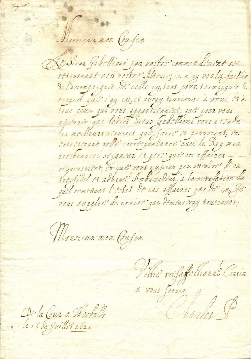 Lot 1610 - CHARLES I: (1600-1649)