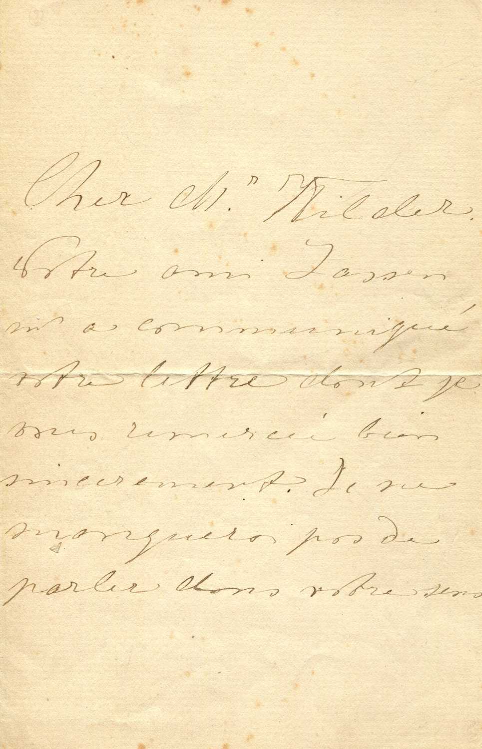 Lot 576 - LISZT FRANZ: (1811-1886)