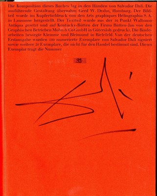 Lot 980 - DALI SALVADOR: (1904-1989)