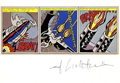 Lot 1000 - LICHTENSTEIN ROY: (1923-1997)