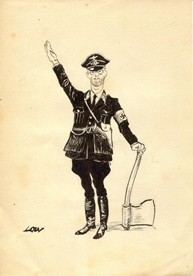 Lot 1494 - [HIMMLER HEINRICH]: (1900-1945) LOW DAVID: (1891-1963)