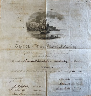 Lot 1699 - GALLATIN ALBERT: (1761-1849)