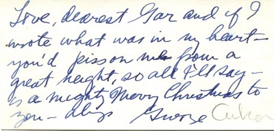 Lot 1354 - CUKOR GEORGE: (1899-1983)