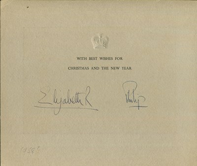 Lot 1624 - ELIZABETH II & PRINCE PHILIP