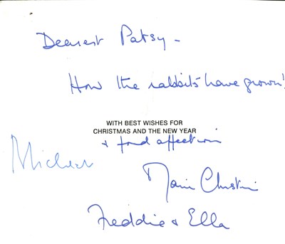 Lot 1627 - MICHAEL OF KENT: (1942- ) & MARIE-CHRISTINE (1945- ) (x2)