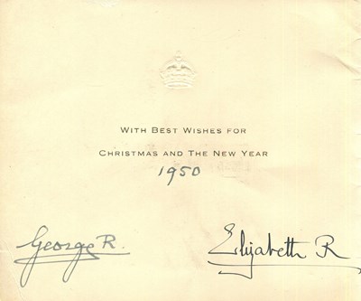 Lot 824 - GEORGE VI (1895-1952) & ELIZABETH (1900-2002)